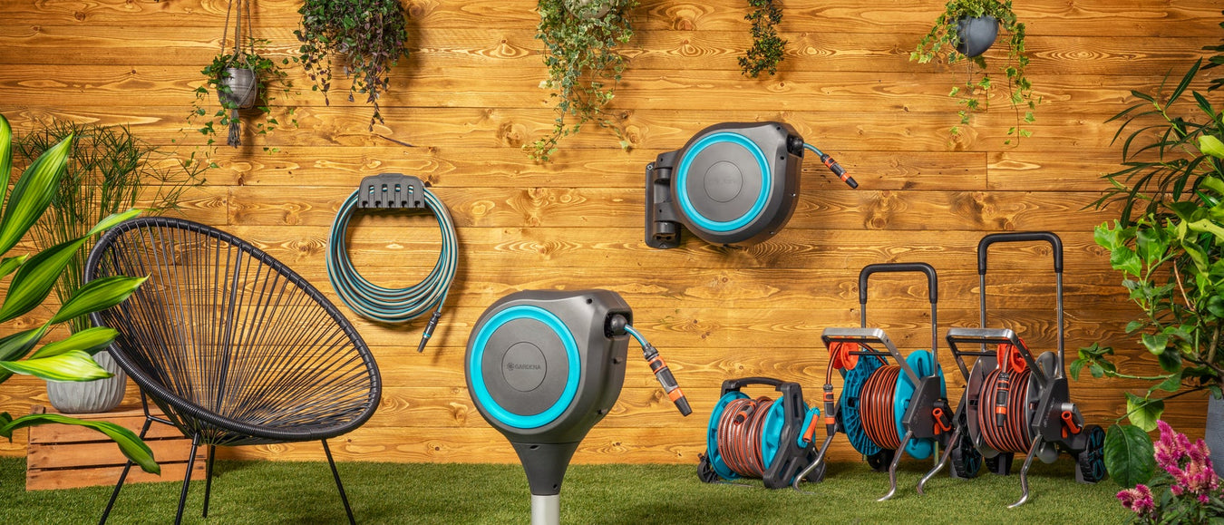 Shop the Best Selection of gardena wall mounted hose reel 30m