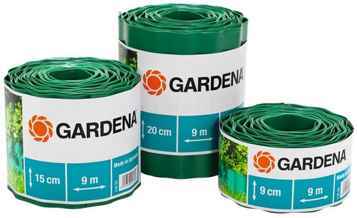 Lawn Edging (Green) 15cm High x 9m Roll - GARDENA - ClickLeaf (4310521905210)