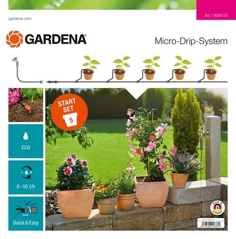 Starter Set Flower Pots S Micro-Drip-System - GARDENA - ClickLeaf (4310431006778)