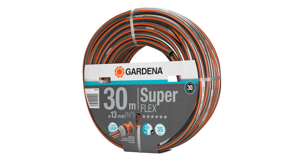 GARDENA - Premium SuperFLEX Hose 13 mm (1/2") 30m