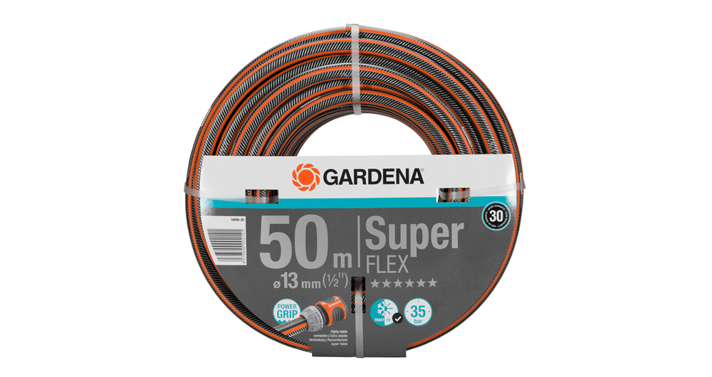 GARDENA - Premium SuperFLEX Hose 13 mm (1/2") 50m