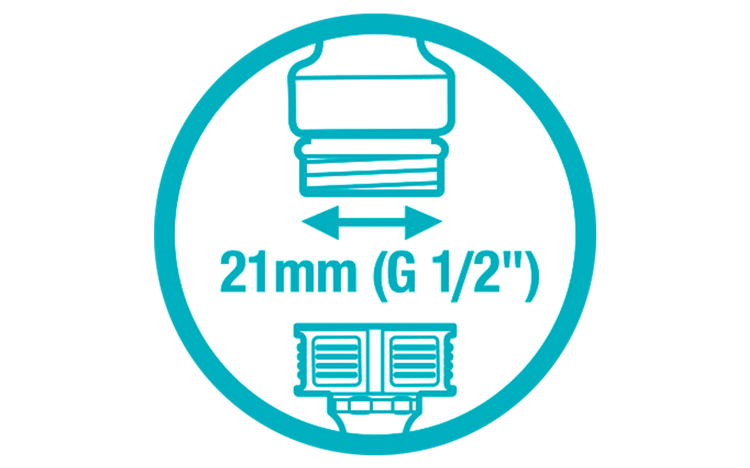 GARDENA -  Tap Connector 21 mm (1/2")