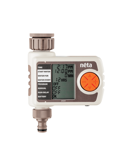 Neta Timer Tap Electronic One Zone PL 12mm